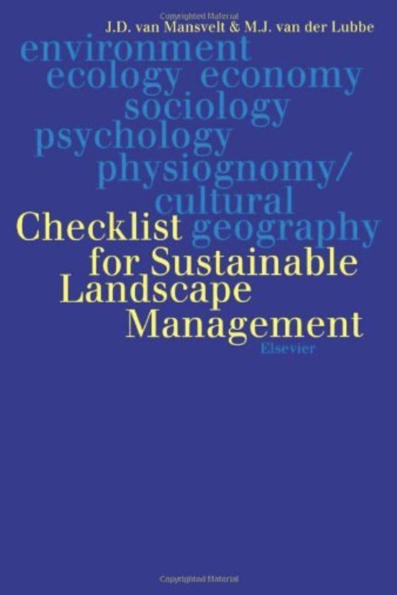 Checklist for Sustainable Landscape Management